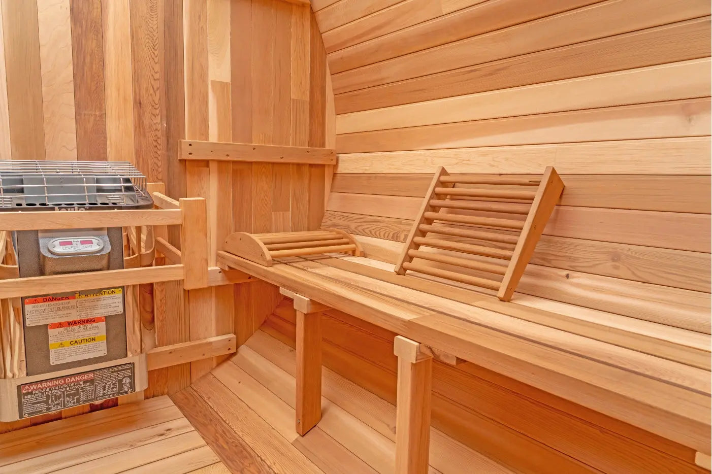 6 FT Classic Red Cedar Barrel Sauna - 4-6 Person # #seotitle## Backcountry Recreation