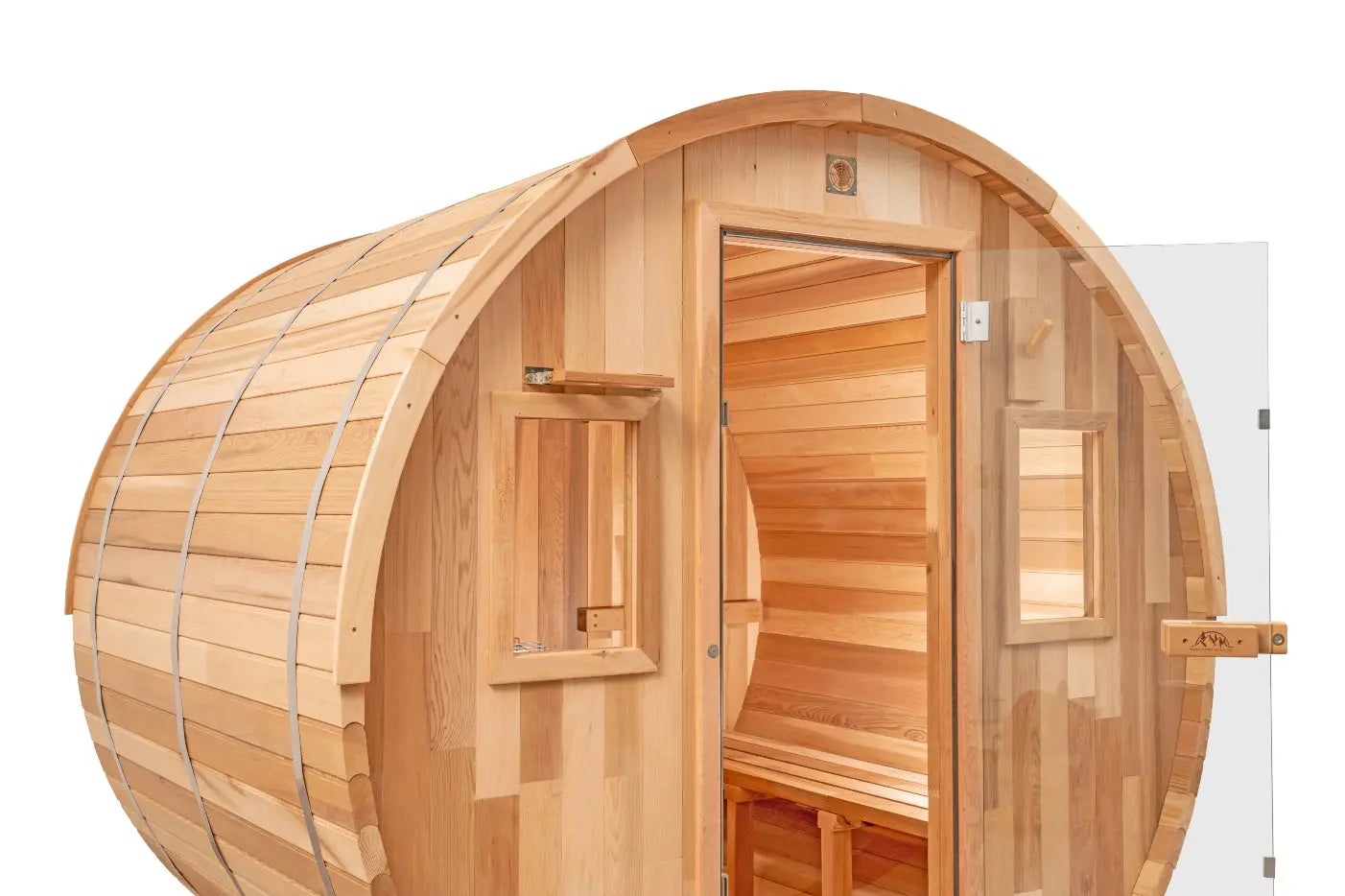 6 FT Classic Red Cedar Barrel Sauna - 4-6 Person # #seotitle## Backcountry Recreation