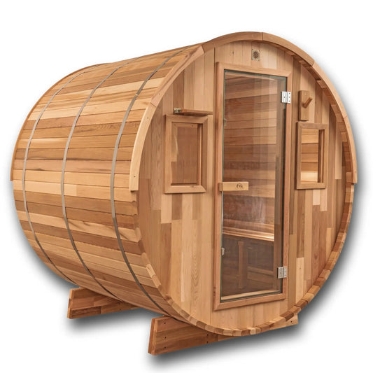 6ft Cedar Barrel Sauna + Yukon Cold Plunge # #seotitle## Backcountry Recreation