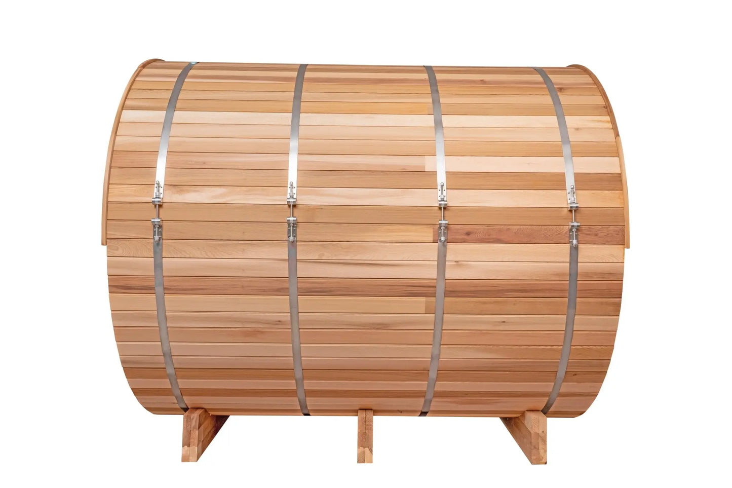 8 FT Classic Red Cedar Barrel Sauna with Porch - 4-6 Person # #seotitle## Backcountry Recreation