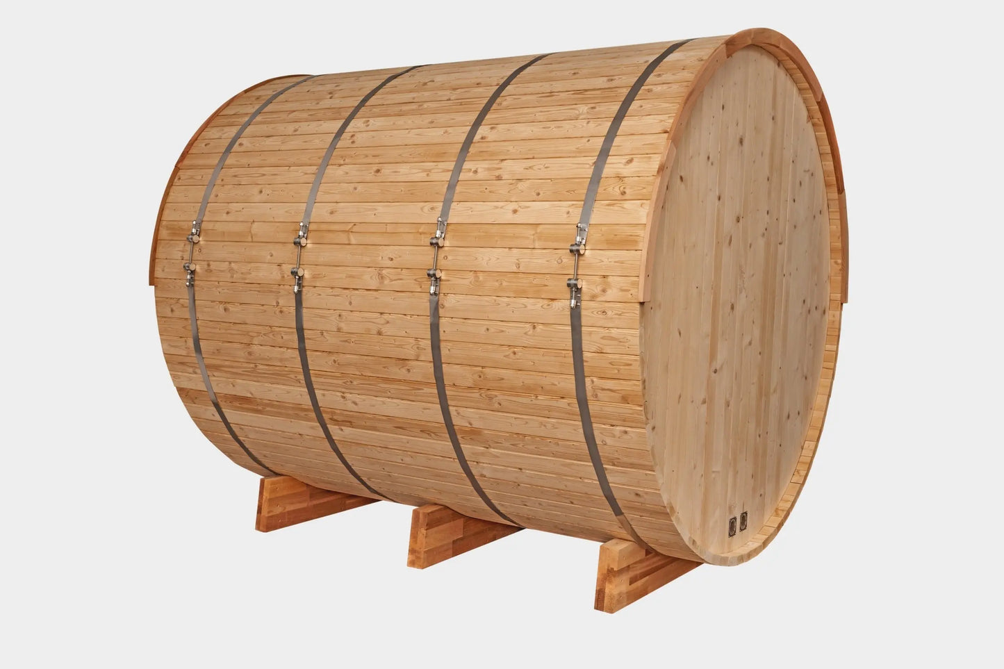 8 FT Classic Thermowood Barrel Sauna  - 6-8 Person # #seotitle## Backcountry Recreation