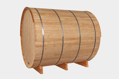 8 FT Classic Thermowood Barrel Sauna  - 6-8 Person # #seotitle## Backcountry Recreation