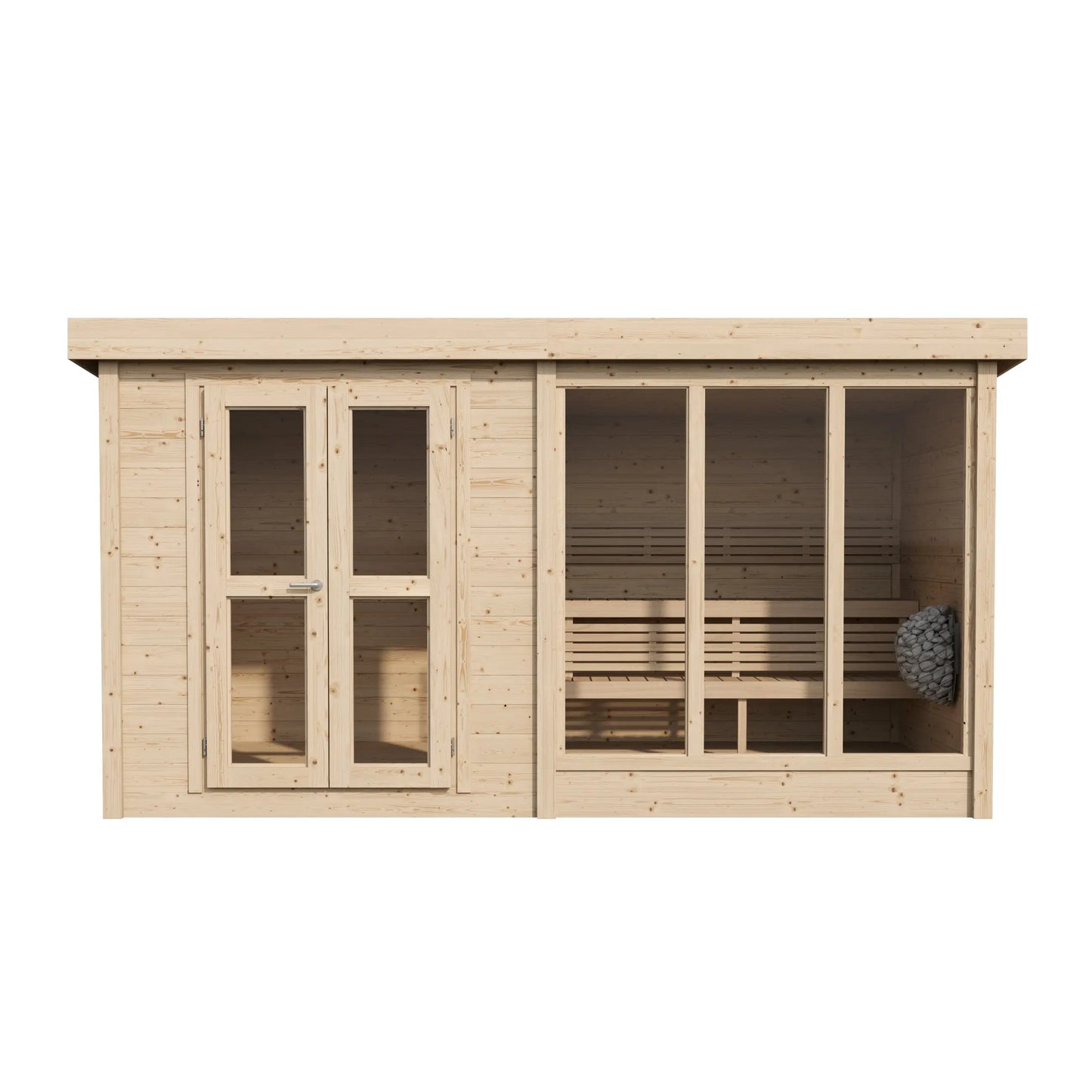 Modern Sauna - Terassi W/ Change Room Backcountry Recreation