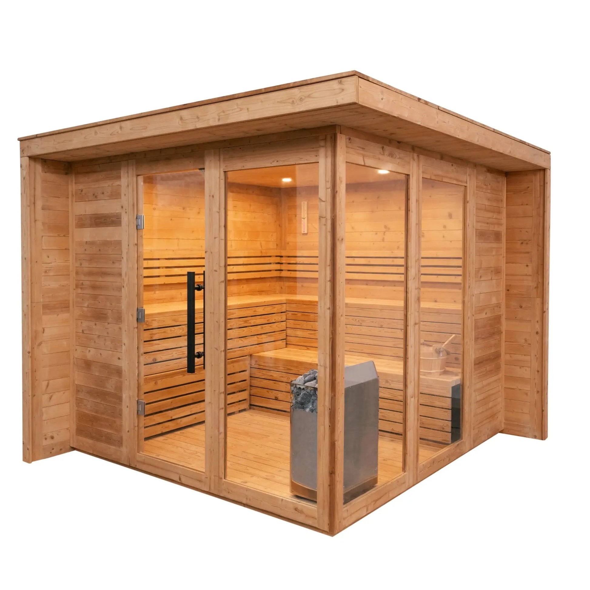 Modern Outdoor Sauna -  Lasi # #seotitle## Backcountry Recreation