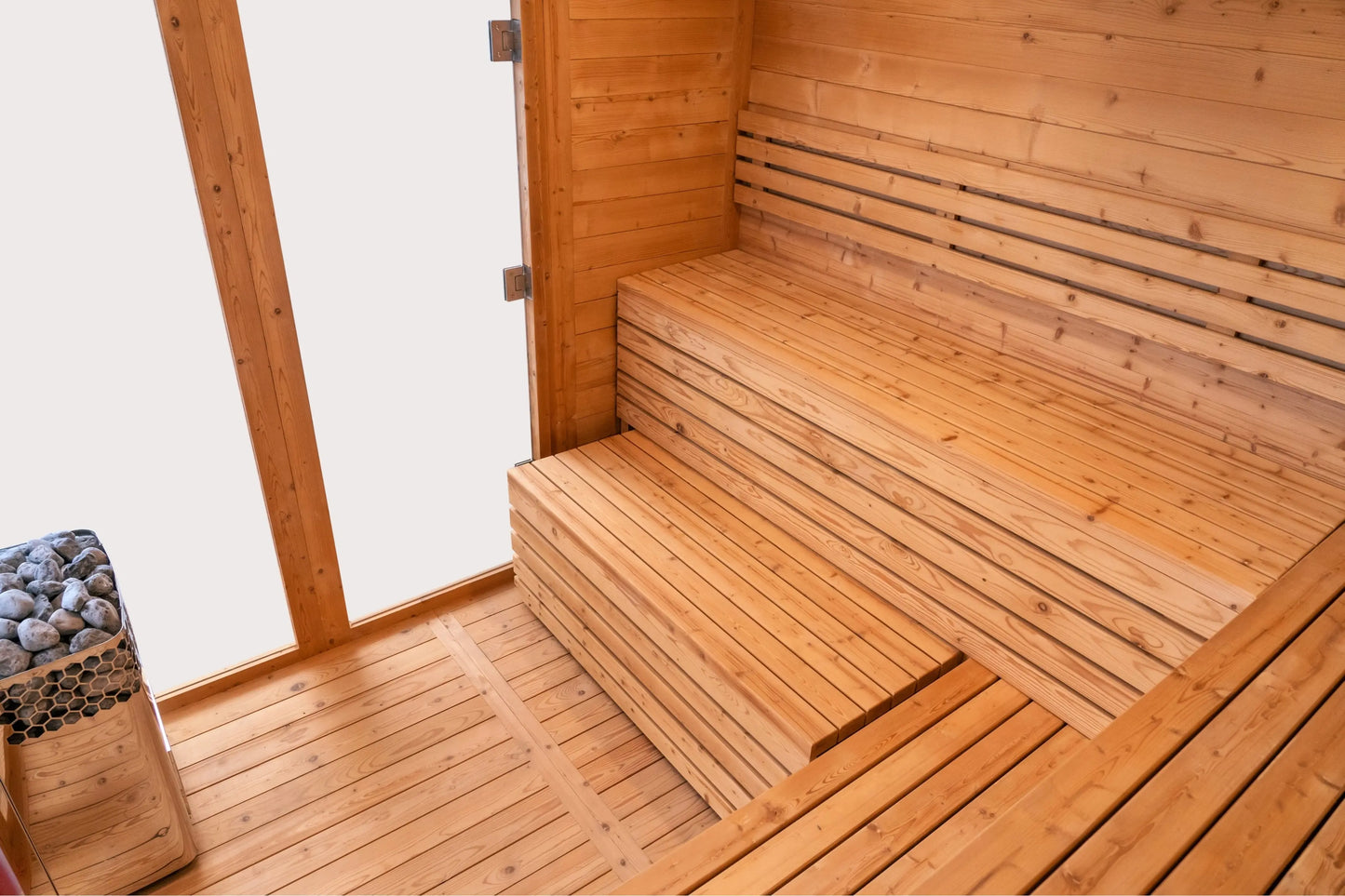 Modern Outdoor Sauna -  Lasi # #seotitle## Backcountry Recreation