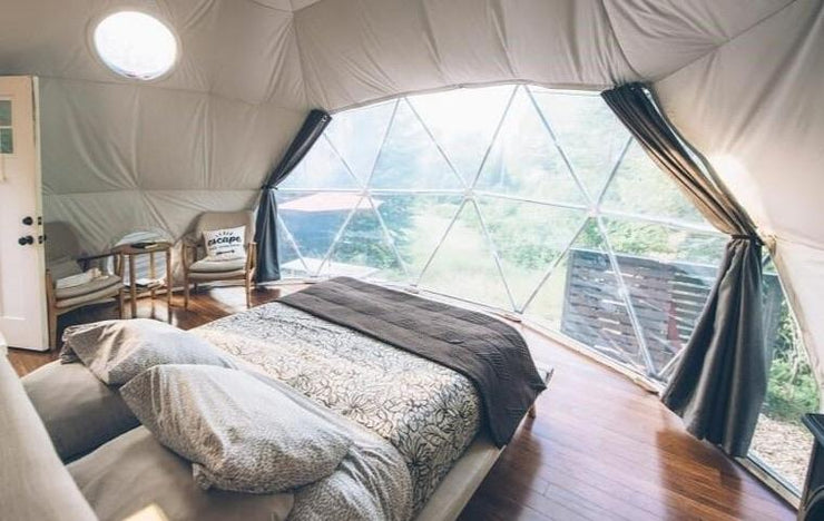 Glamping Geodesic Dome Tent Small 16